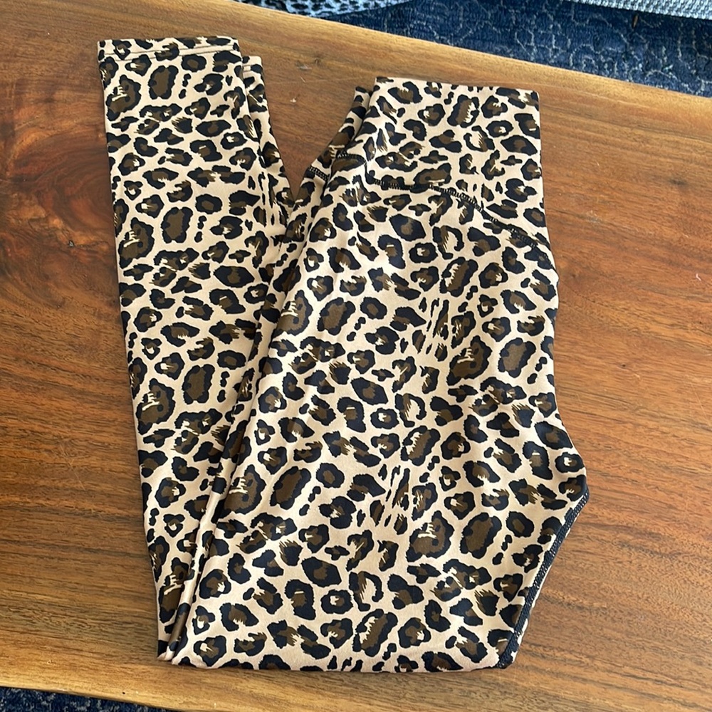 Animal Print High Waisted Leggings Amazon Brand Medium